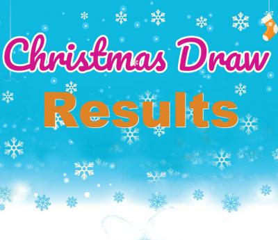 Christmas Draw Results 2018