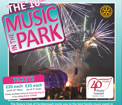Phyllis Tuckwell’s Music in the Park tickets now on sale!