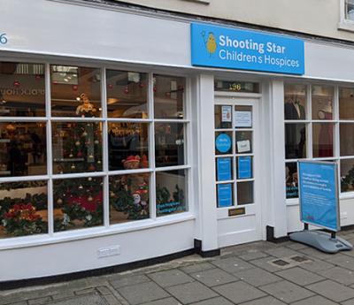Shooting Star Children’s Hospices Guildford shop is now open