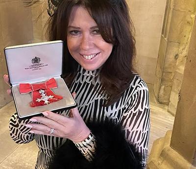 “I dedicate my MBE to the team at Shooting Star”