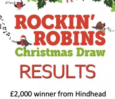 Rockin’ Robin Christmas Draw Results
